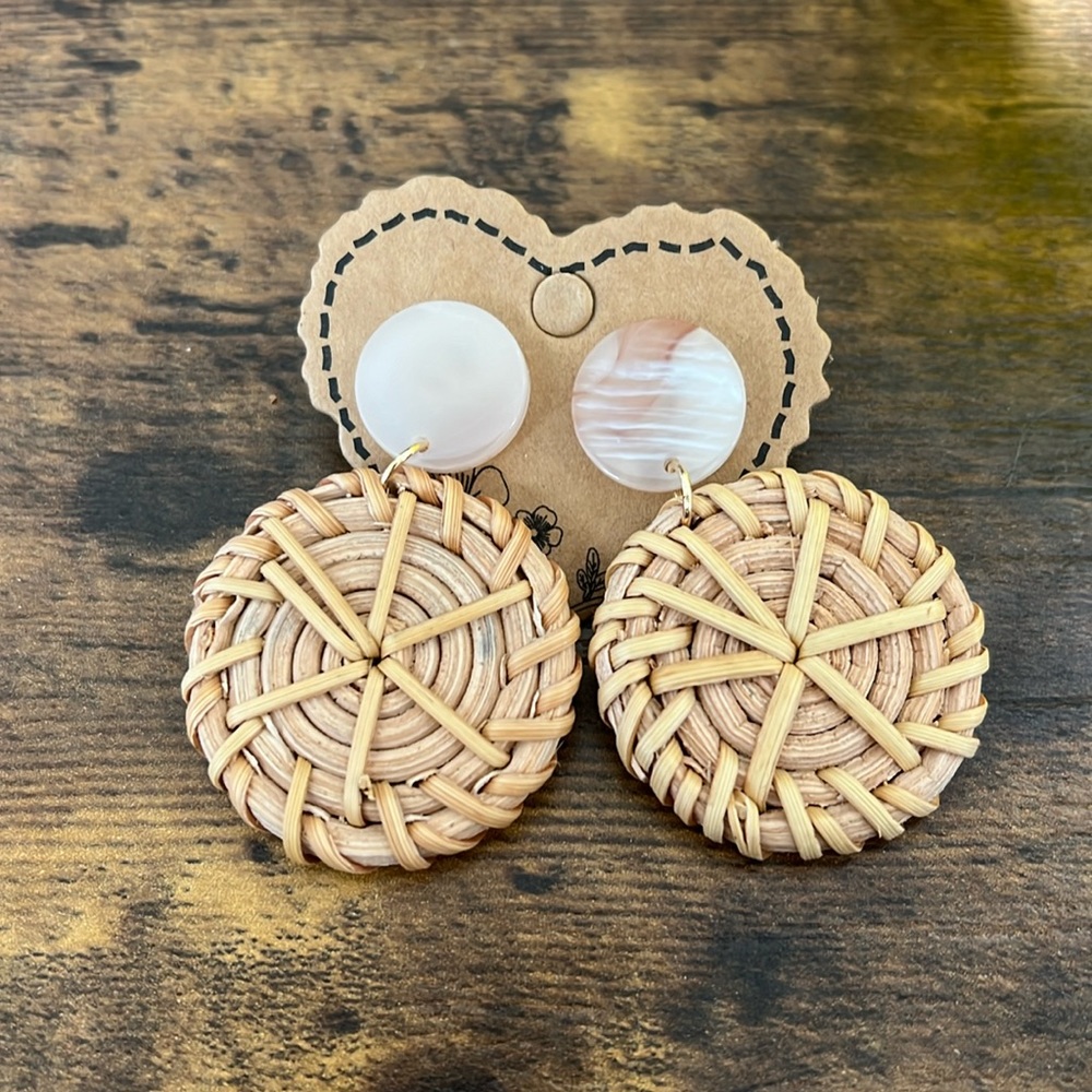 Bohemian Woven Earrings